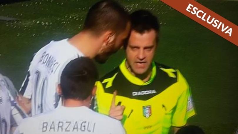 Rizzoli confessa: Bonucci non mi ha dato nessuna testata. Ma a Torino ho arbitrato male
