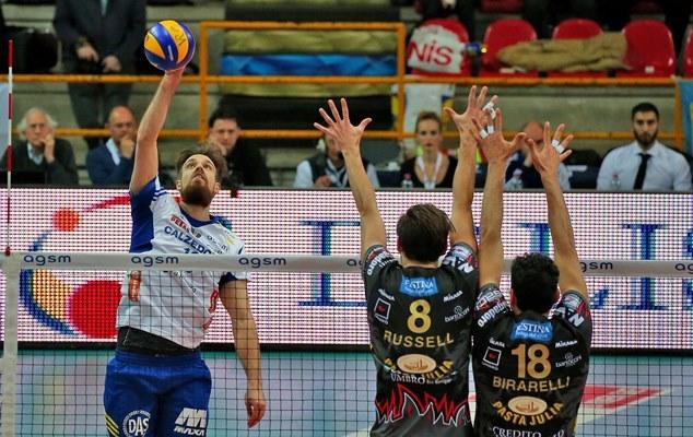 Volley: Superlega, Mercoledì sera Gara 3 Verona-Perugia