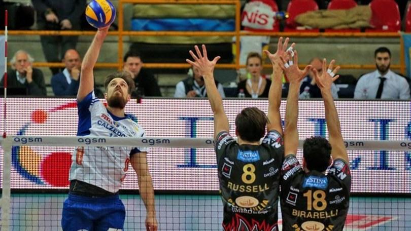 Volley: Superlega, Mercoledì sera Gara 3 Verona-Perugia