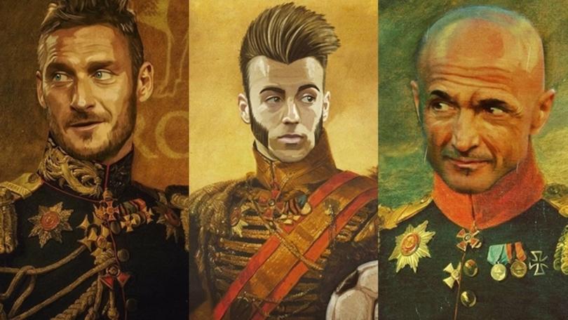 Pupazzaro, l'artista che piace alla Roma e ai giocatori giallorossi