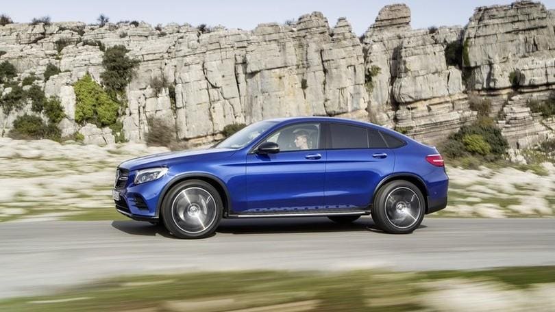 Nuova Mercedes GLC Coupé, è anche ibrida