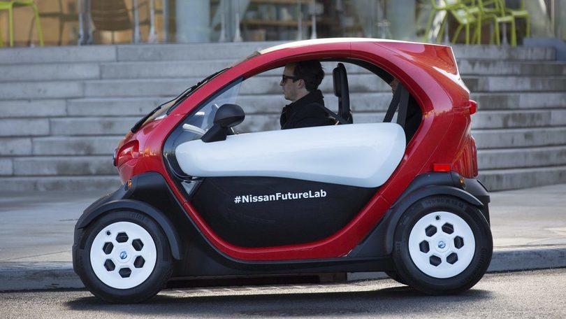 Nissan New Mobility Concept, mini elettrica a New York