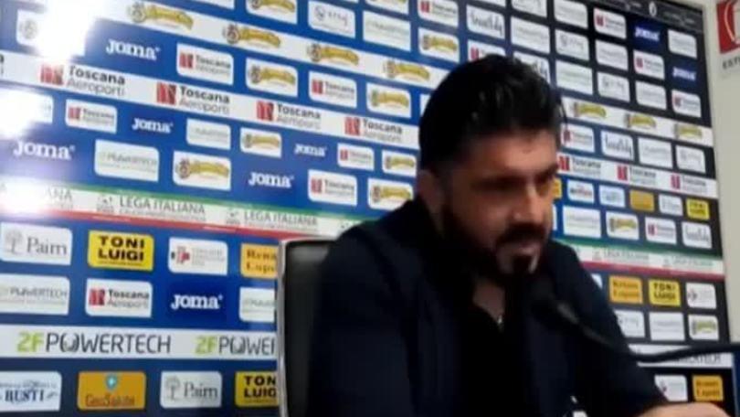 Gattuso: "Non penso male, ma ci sono tutti i presupposti per farlo"