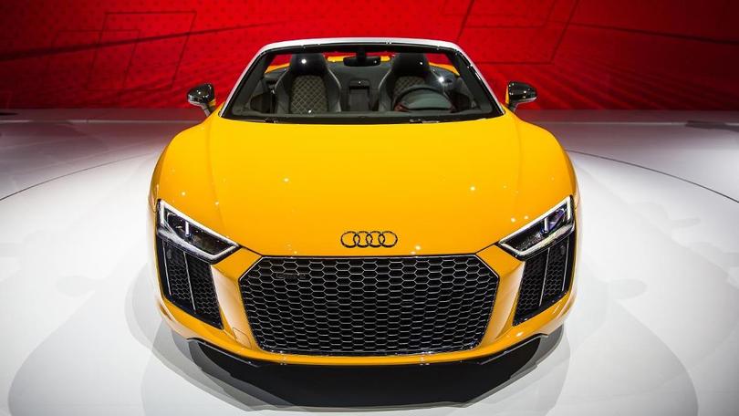 Nuova Audi R8 Spyder V10, Salone di New York