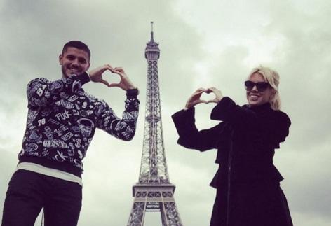 Mauro Icardi e Wanda Nara, viaggio extra lusso a Parigi e dedica speciale