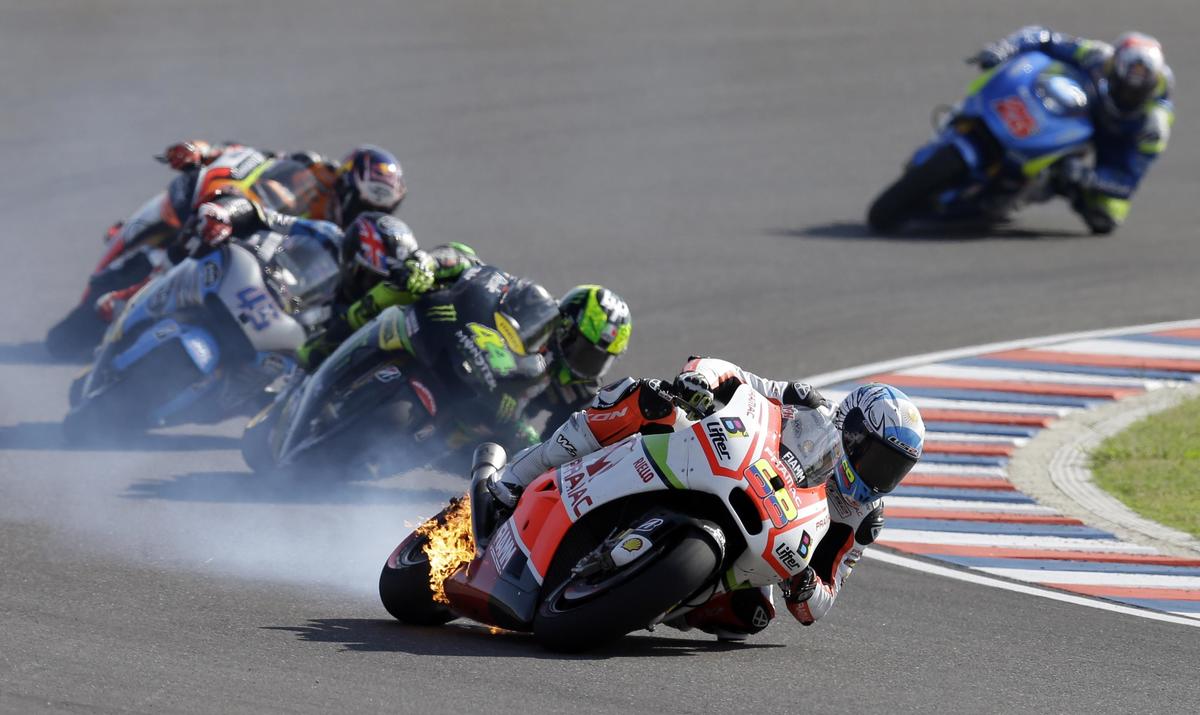MotoGp Aspar, Hernandez: «Non è stato un bel finale»