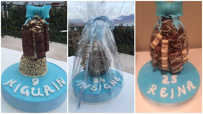 Un uovo di Pasqua personalizzato per i campioni del Napoli