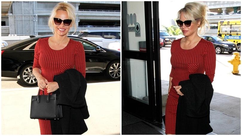 Pamela Anderson 48 anni e non sentirli: che classe a Los Angeles!