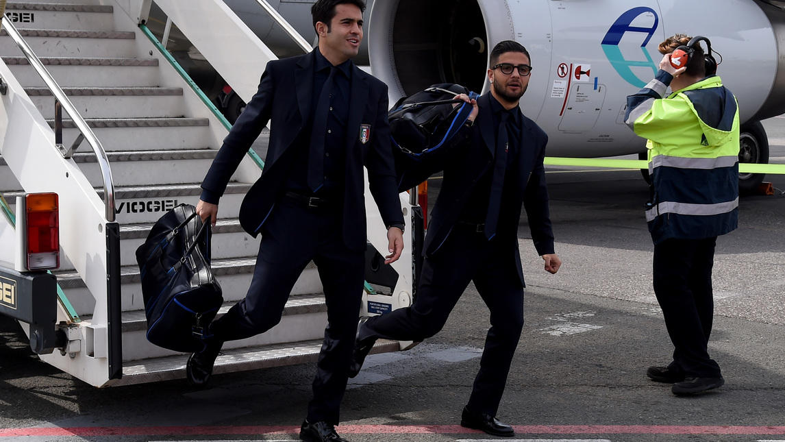 Italia, la Nazionale sbarca a Firenze: Insigne punta alla Germania