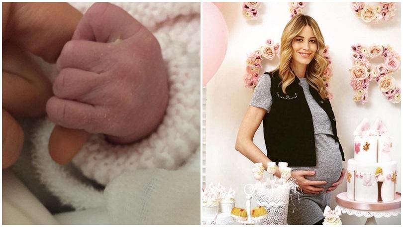 Elena Santarelli ancora mamma: è nata Greta Corradi