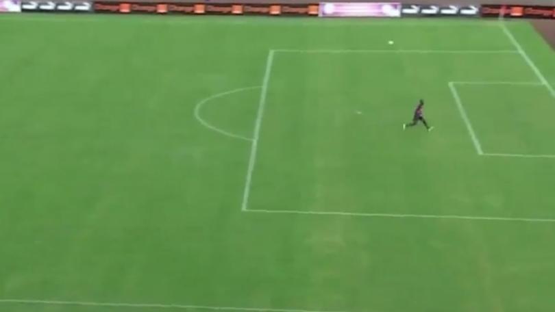 Kekana Hlompo, gol alla Florenzi