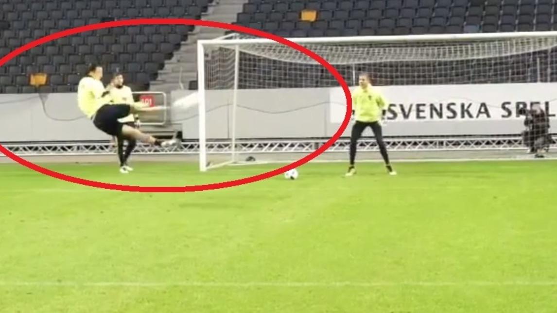 Ibrahimovic, che show in allenamento