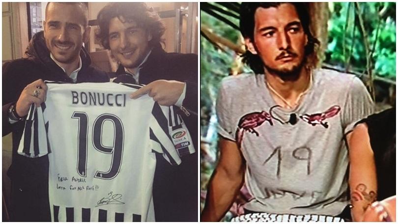 Isola dei Famosi, Bonucci tifa per Andrea Preti. E lui mette la 19 in diretta