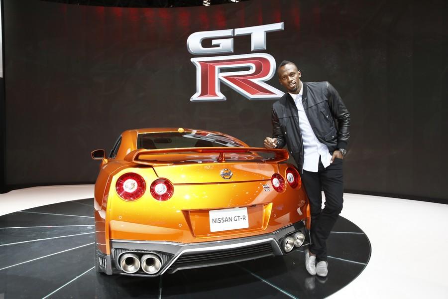 Bolt tiene a battesimo la nuova Nissan GT-R