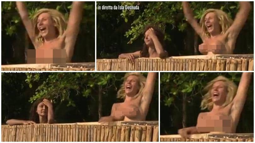 Isola dei Famosi, incidente hot per Paola Caruso!