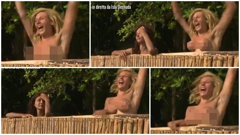 Isola dei Famosi, incidente hot per Paola Caruso!