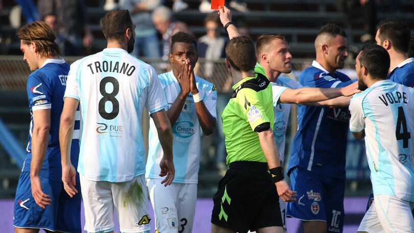 Serie B Keita dell'Entella squalificato tre giornate