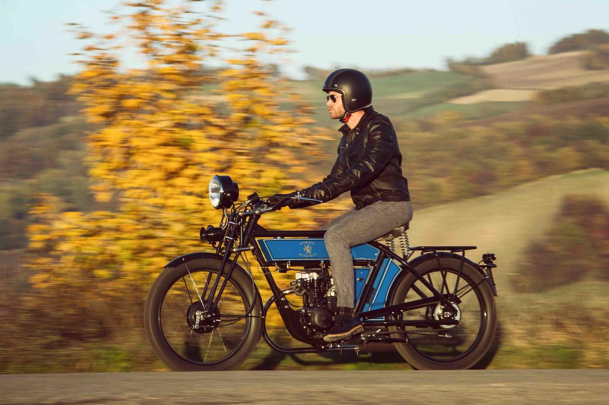 Black Douglas, moto d’epoca… moderna