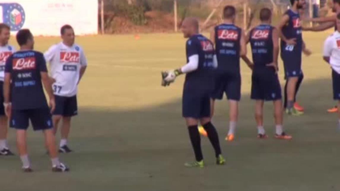 Napoli, Reina rischia di saltare l'Udinese