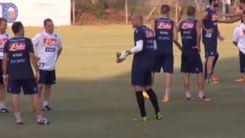 Napoli, Reina rischia di saltare l'Udinese