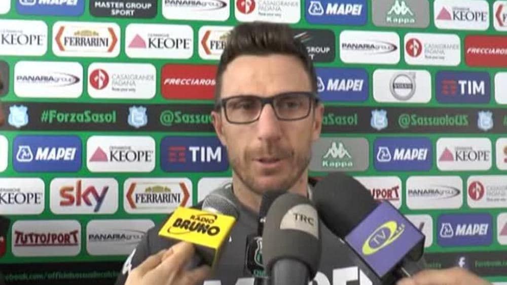Di Francesco: "Abbiamo tanta fame di vittorie"