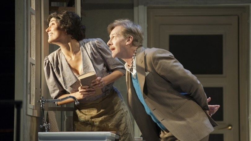 Valeria Solarino e Giulio Scarpati in scena con "Una giornata particolare"