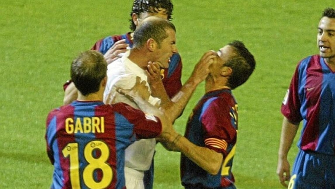 Clasico Barcellona-Real Madrid, quando Zidane e Luis Enrique litigarono in campo