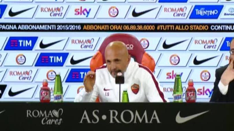 Spalletti: "Totti? Da tifoso lo vorrei titolare"