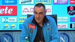 Sarri: "Giocare dopo la Juve è un macigno sulla testa"