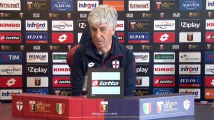 Gasperini: "Complimenti al Frosinone per la loro stagione"