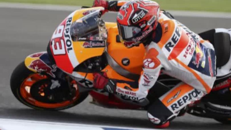 Moto Gp: Marquez vola, ma Rossi c'è