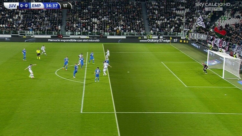 Serie A Juve-Empoli: rigore su Morata ma...non c’era su Zaza