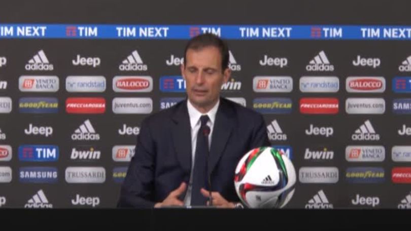 Allegri: "Vedremo l'entità dell'infortunio di Chiellini"