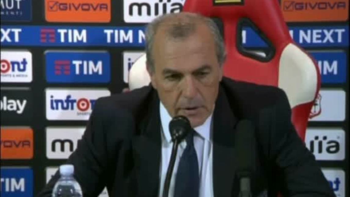 Castori: "Non si è visto il vero Carpi"