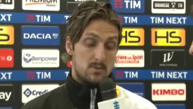 Udinese, la gioia di Kuzmanovic e Widmer