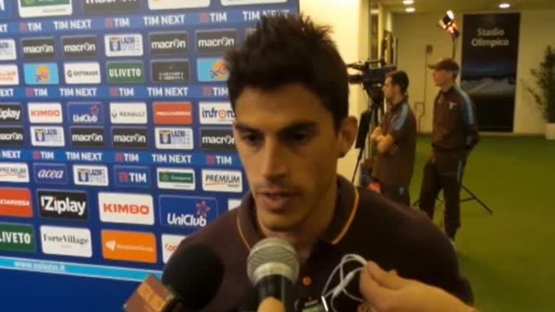 Roma, Perotti felice: "Un gol nel derby è una bella emozione"