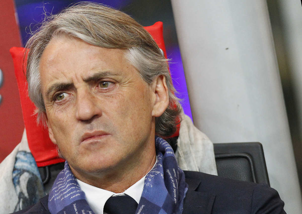 Mancini: «Arbitraggio? Certe cose succedono solo all'Inter»