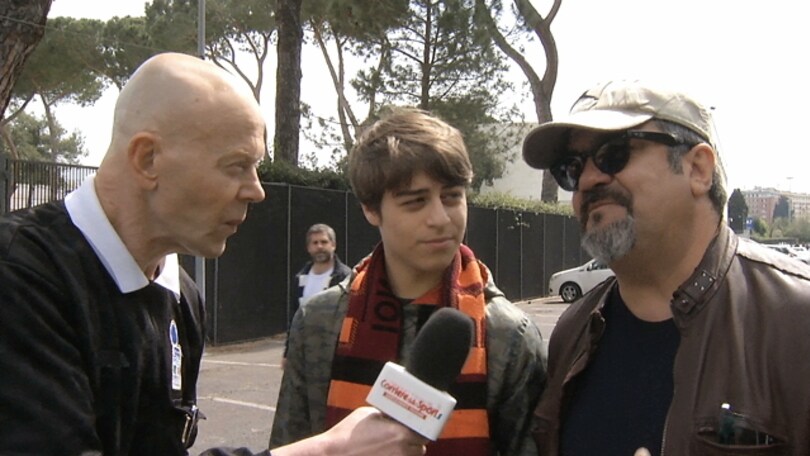 Lazio-Roma, derby in famiglia per Pannofino