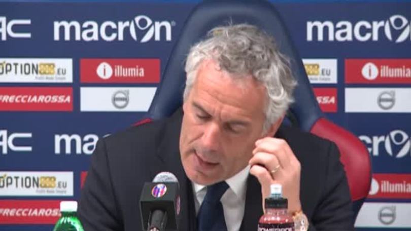 Donadoni: "Troppo impauriti nel primo tempo"