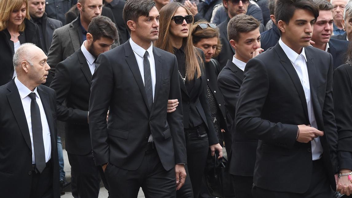 I funerali di Cesare Maldini: il calcio piange un grande uomo di sport