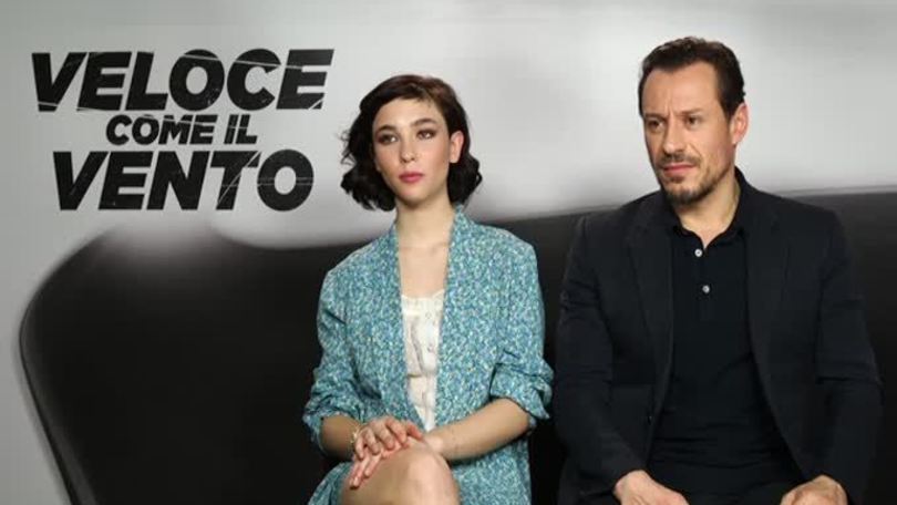 Stefano Accorsi e Matilda De Angelis parlano di Veloce come il vento