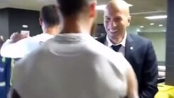 Barcellona battuto, ecco lo spogliatoio del Real in festa