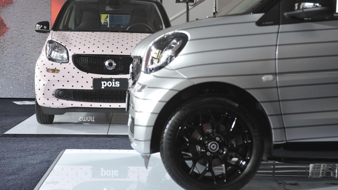 Le nuove fashion Smart by Garage Italia Customs