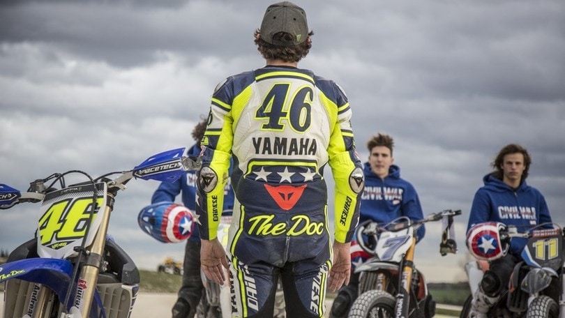 Rossi come Captain America: "guerra civile" al Ranch