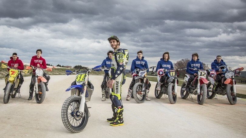 Rossi come Captain America: "Civil War" al MotoRanch