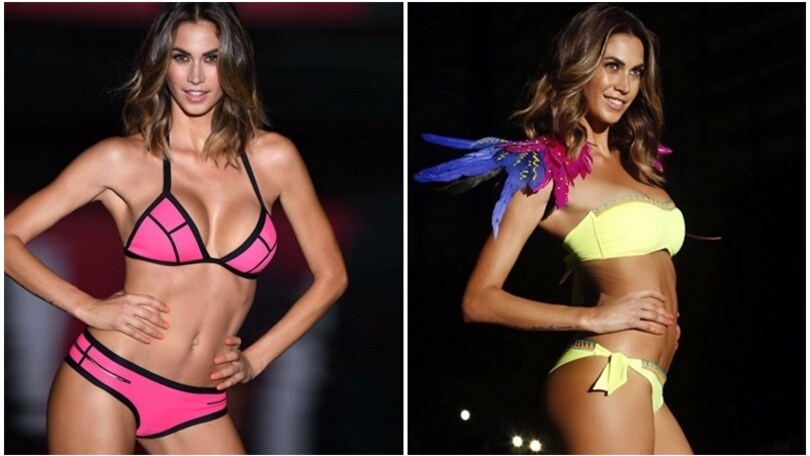 Melissa Satta, prova costume superata: è hot in passerella