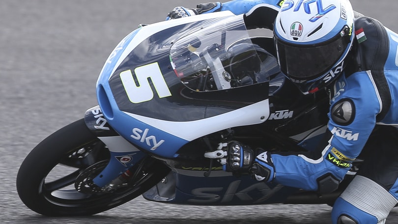 Moto3 Austin, seconda fila per Fenati