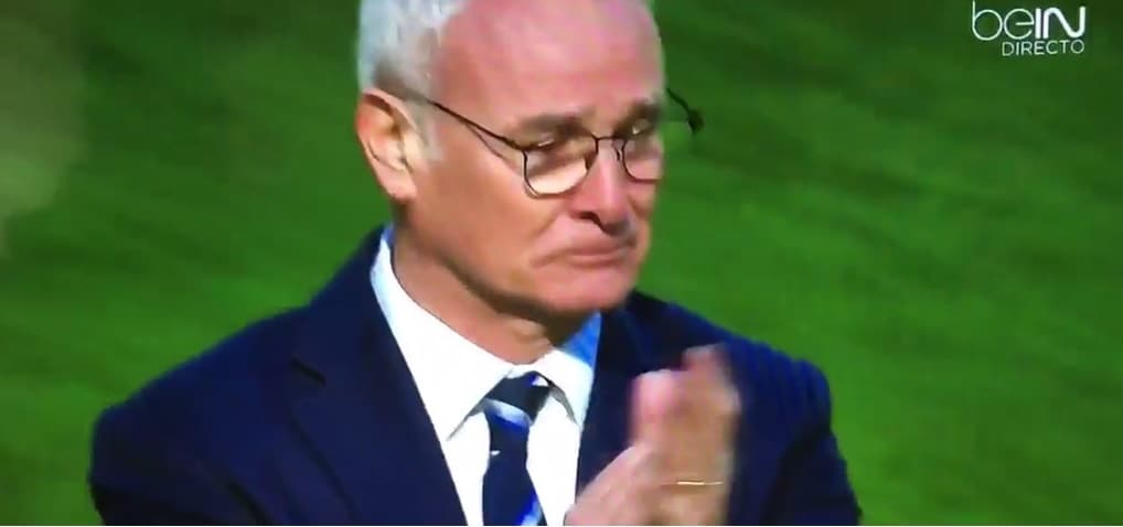 Leicester, Ranieri in lacrime dopo la vittoria: il miracolo continua