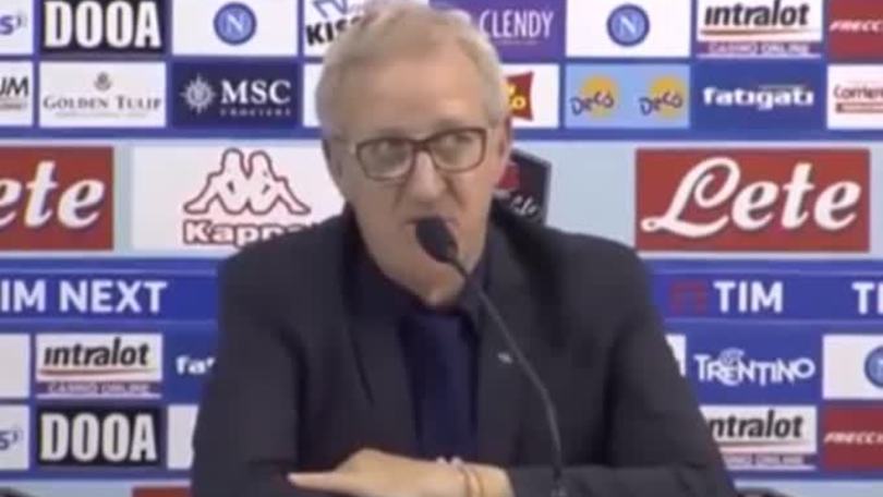 Delneri: "Gol del Napoli viziato da un fallo"