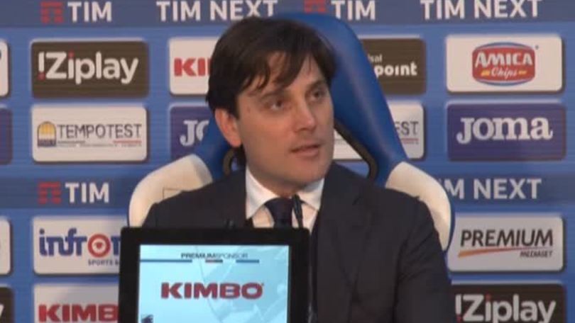 Montella: "Potevamo essere più cinici"